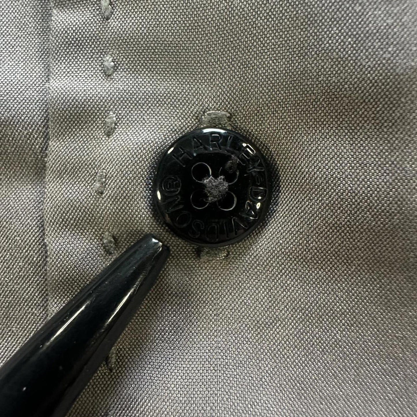 Vintage Harley Davidson Grey Tribal Button Up - XL