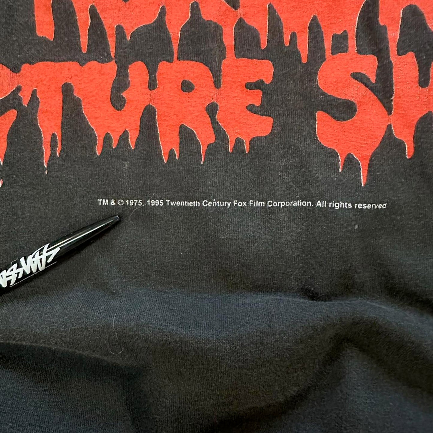 Vintage 1995 The Rocky Horror Show Mosquito Head Tee - XL