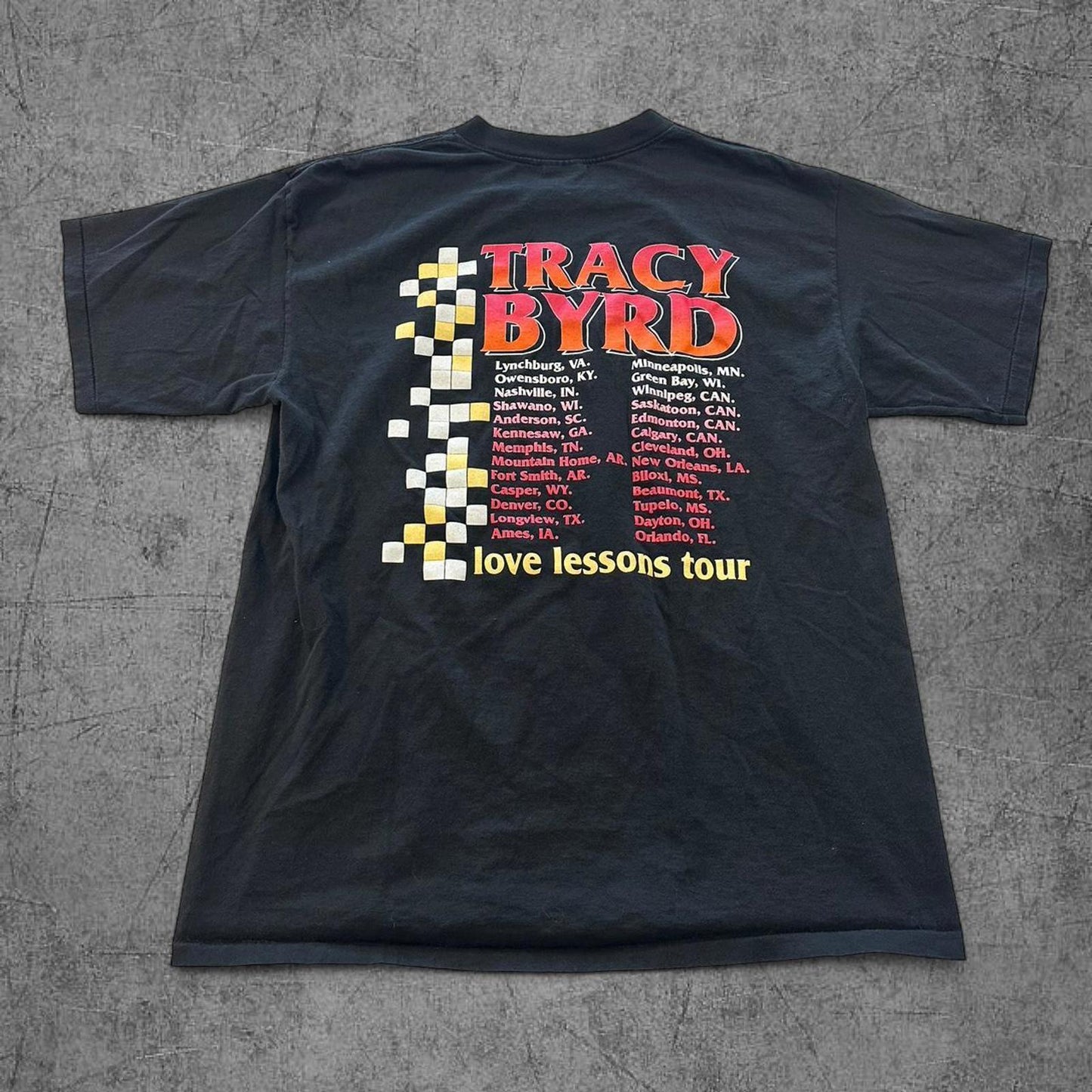 1995 Tracy Byrd Love Lessons Tour Tee - XL