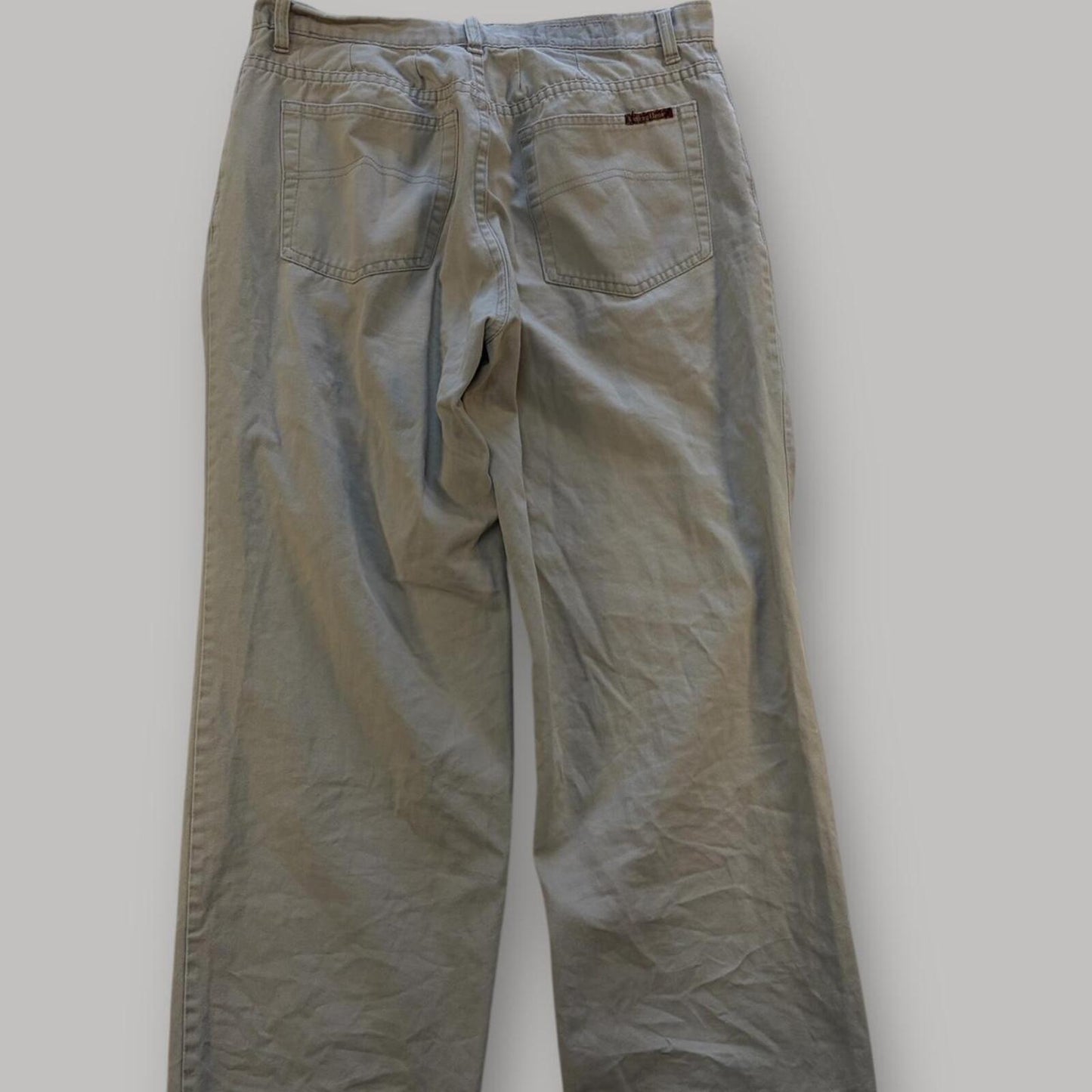 Marlboro Classics tan wide leg pants - 33