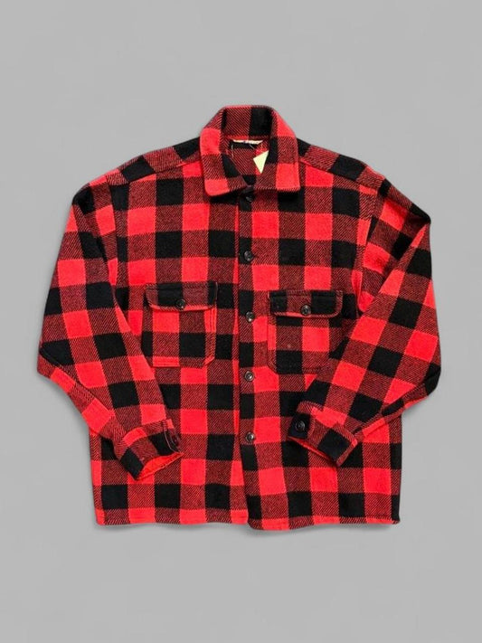 1950s Regent Wool Plaid Button Up - M