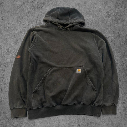 Grey Carhartt Hoodie - M