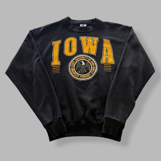 Vintage 90s Iowa Hawkeyes University Crewneck - XL
