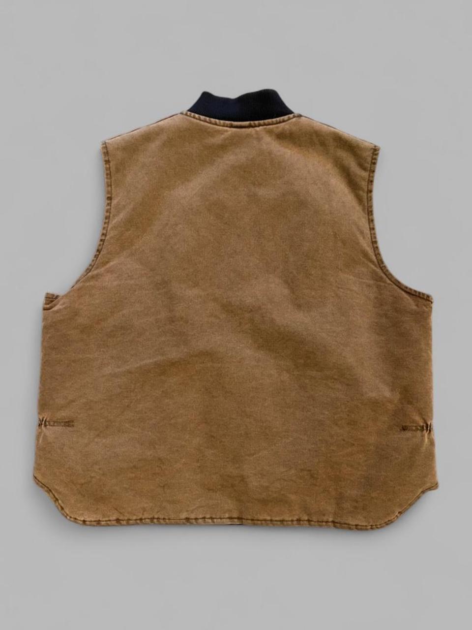 Vintage Mocha Carhartt Vest -XXL