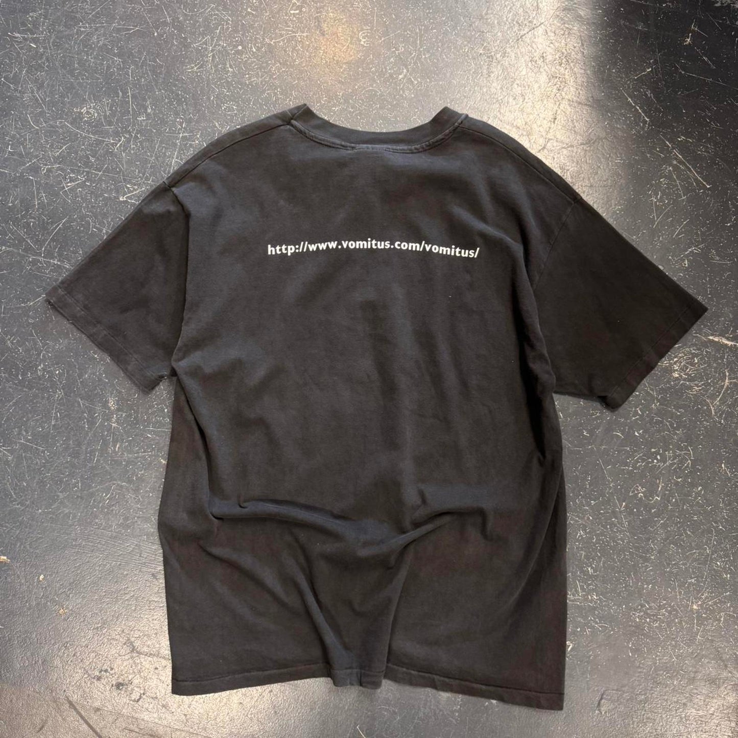 Vintage 90s ‘Bad Kitty’ Vomitus Maximus Art Tee- XL