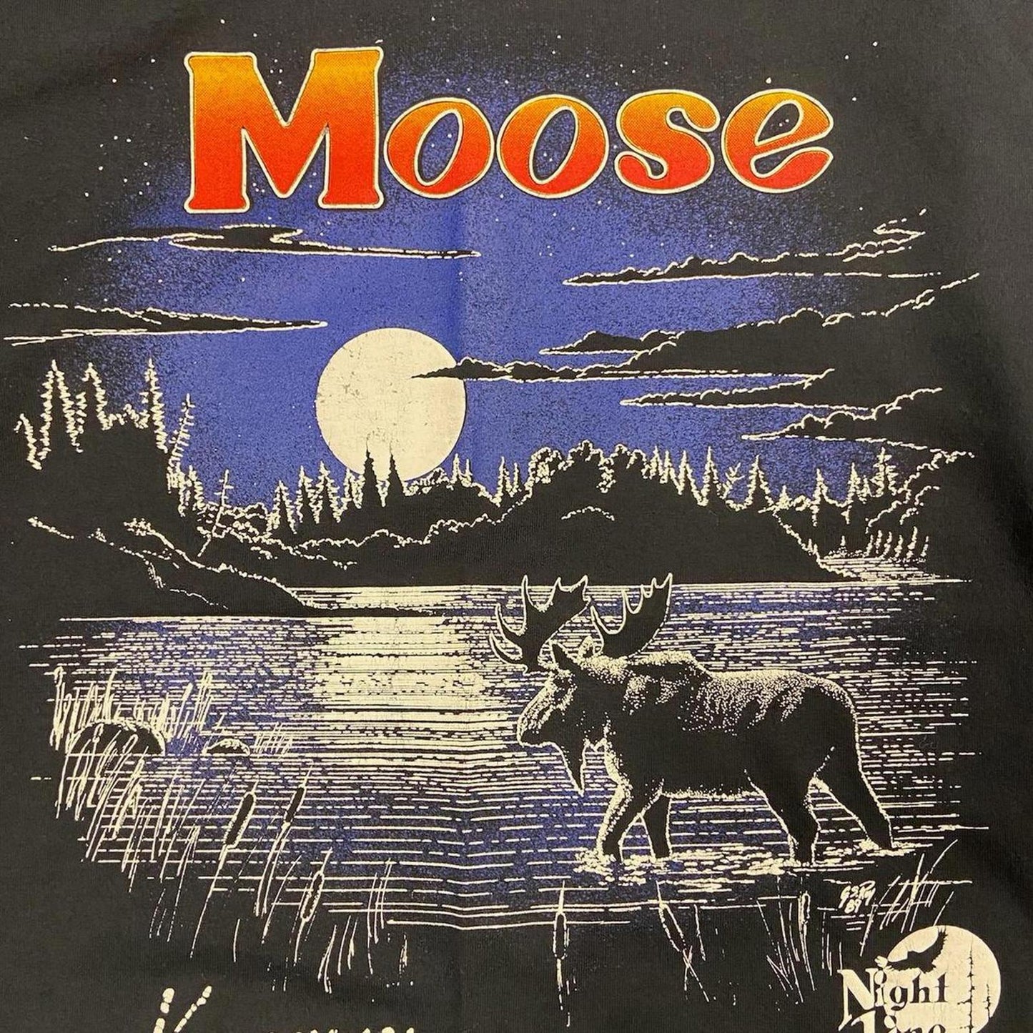 1989 Moose Tee - L