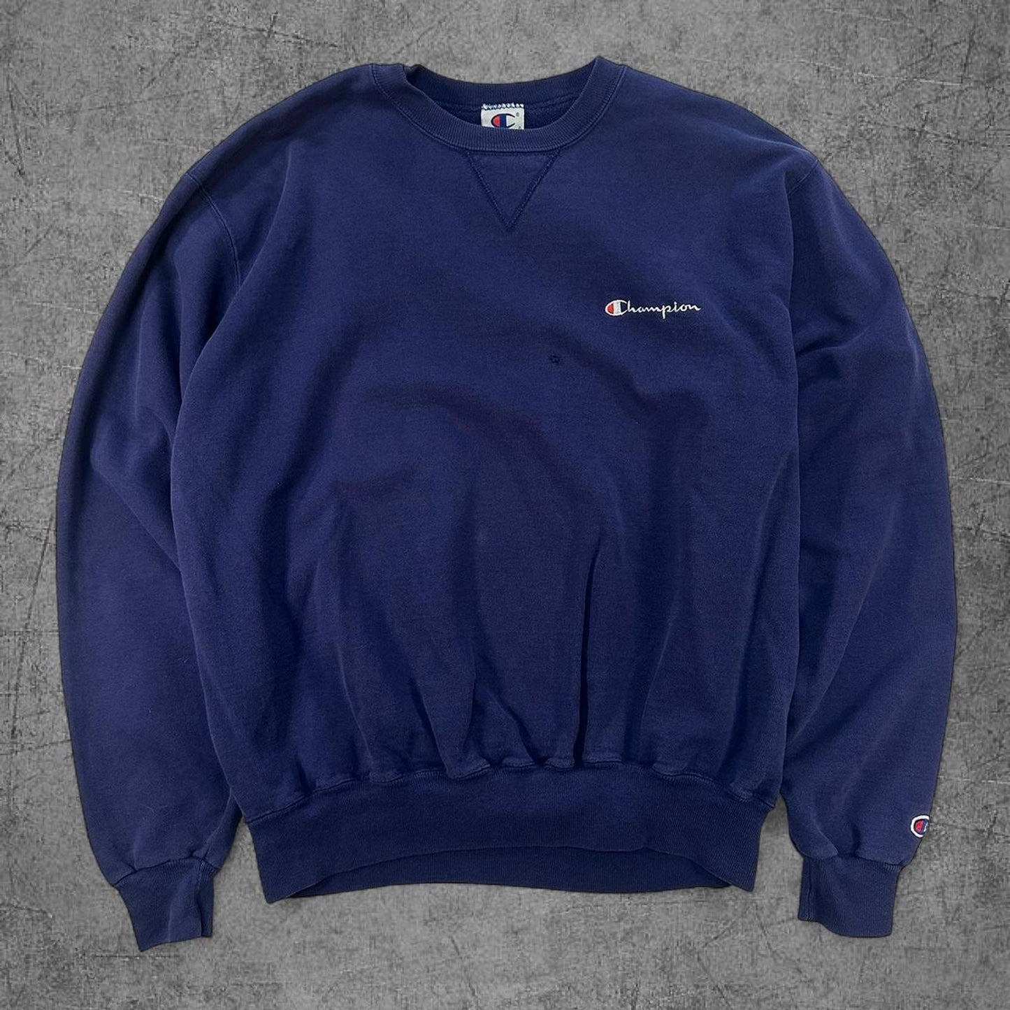 Vintage 90s Navy Champion Crewneck - XL