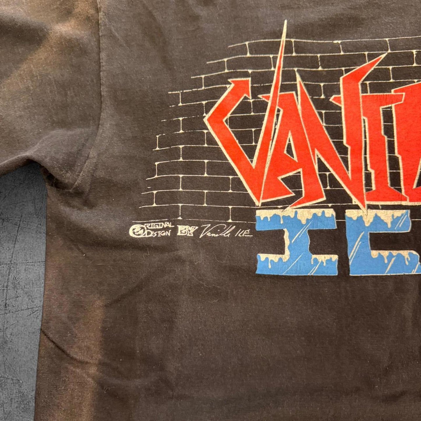 Vintage 1990 Vanilla Ice Rap Tee - XL