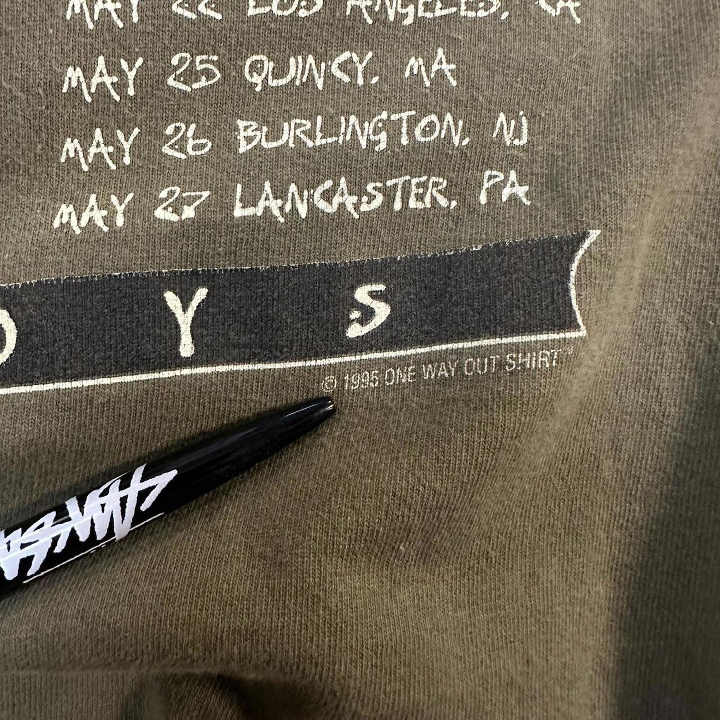 1995 News Boyz Christian Rap Tour Tee - XL