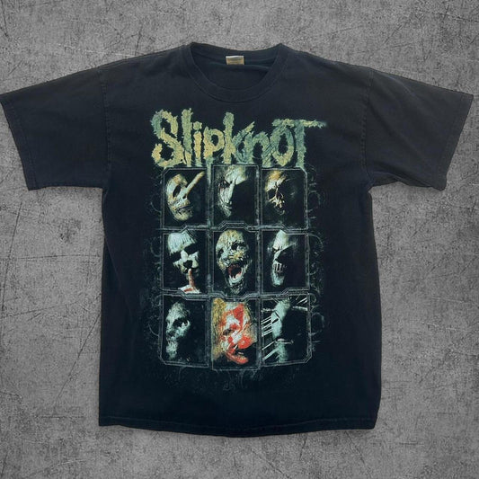 Y2K Slipknot Metal Tee - L