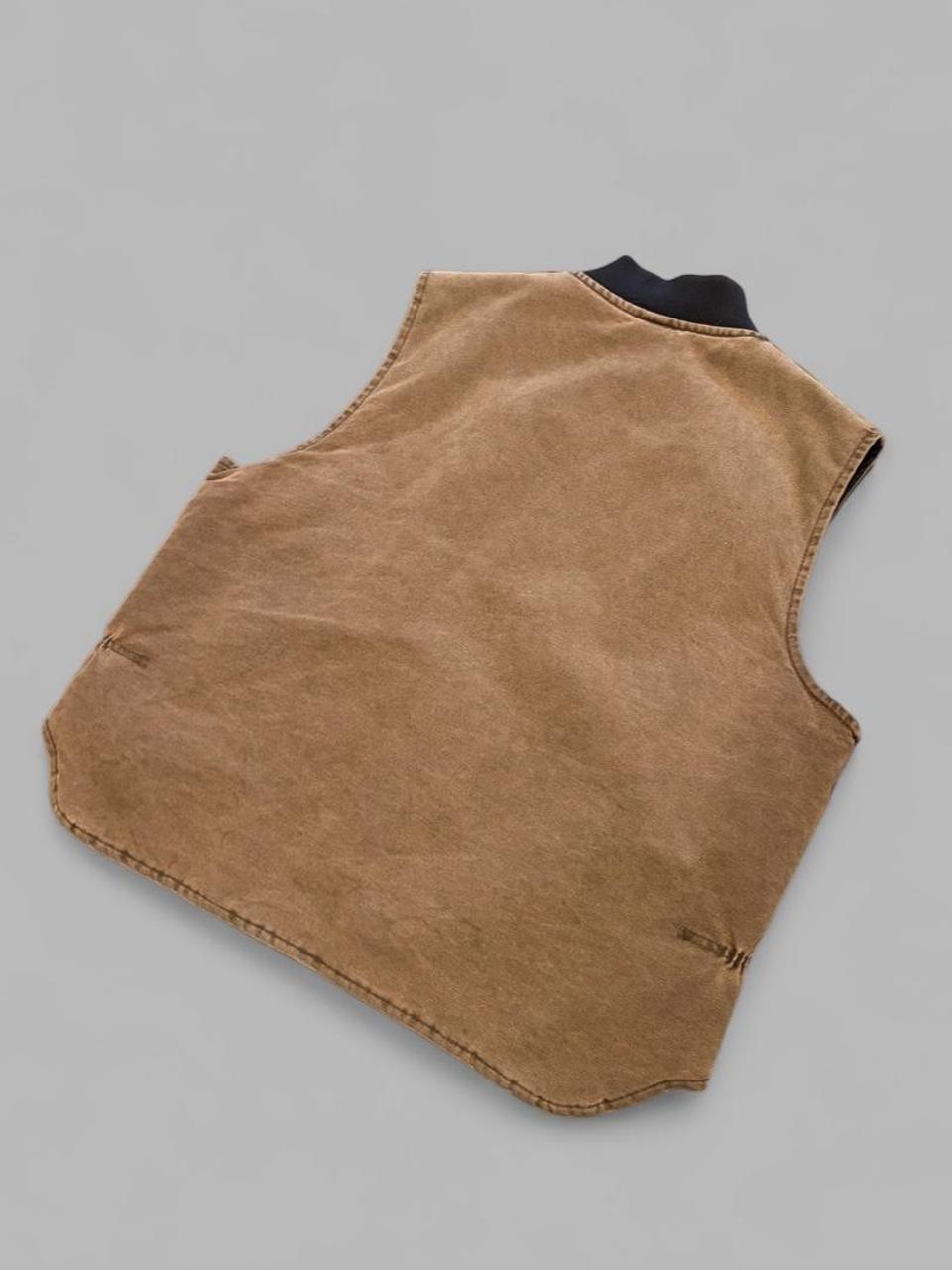 Vintage Mocha Carhartt Vest -XXL