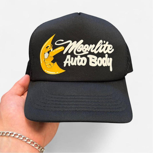 Vintage Moonlite Auto Body Shop Hat