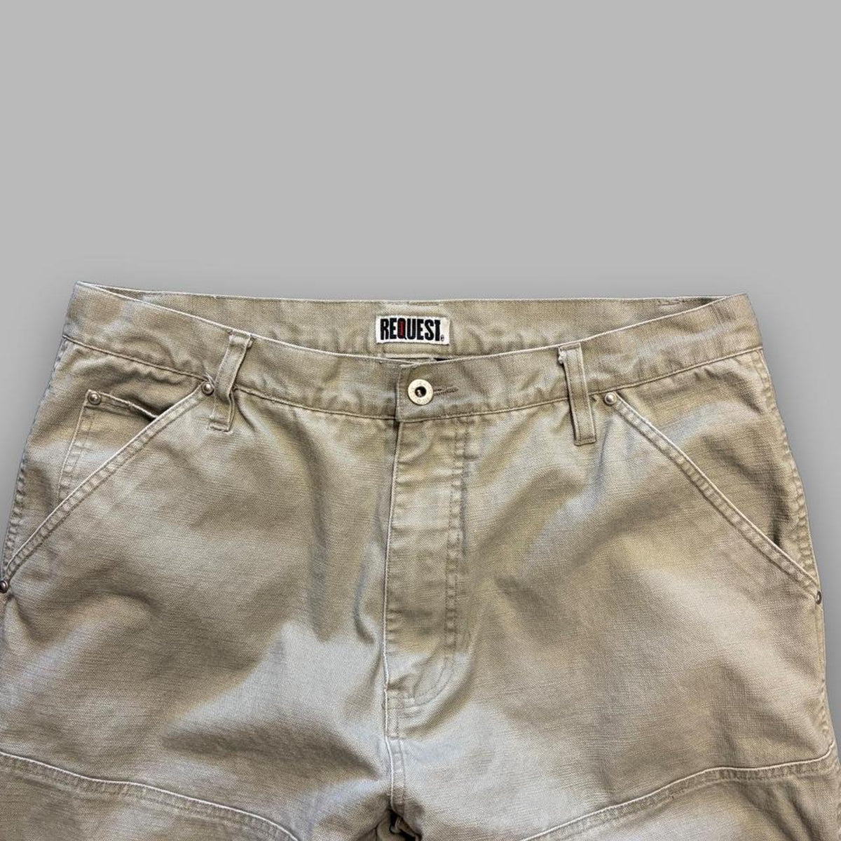 Vintage Request Stone Double Knee Pants - 36