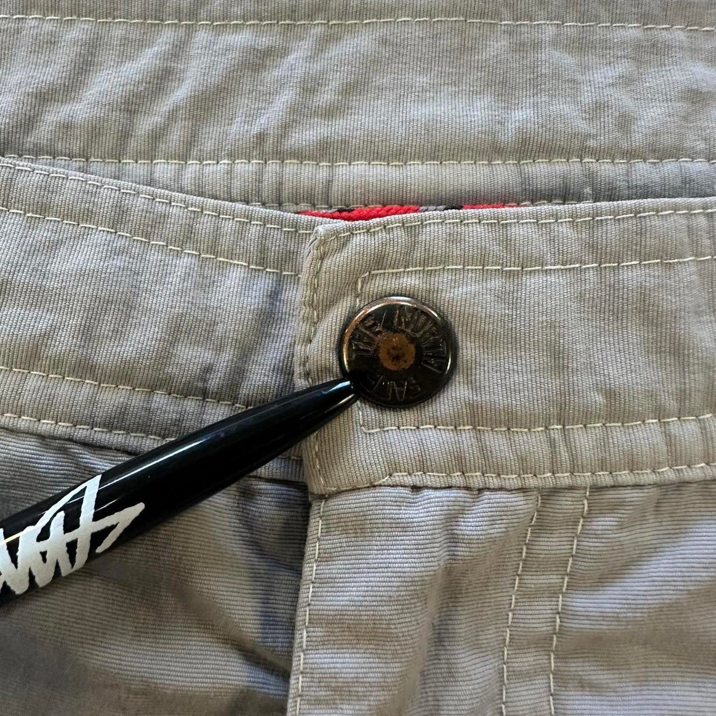 North Face Grey Double Knee Hiking Pants - 38