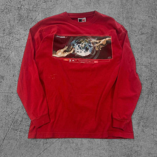 Vintage JNCO Creation of Adam Skate Tee - M