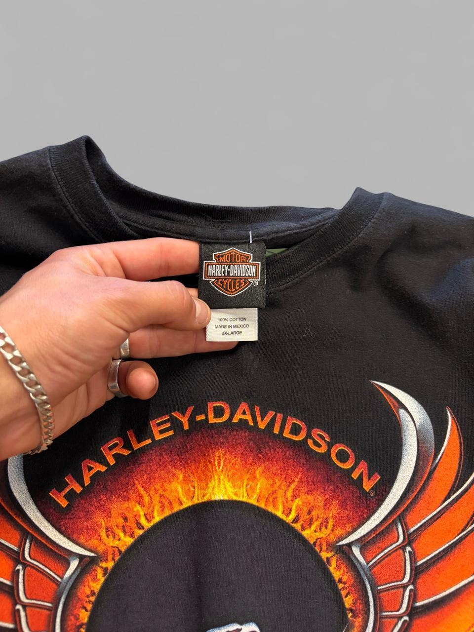 2006 Maui Hawaii Harley Davidson Skull Tee - XXL