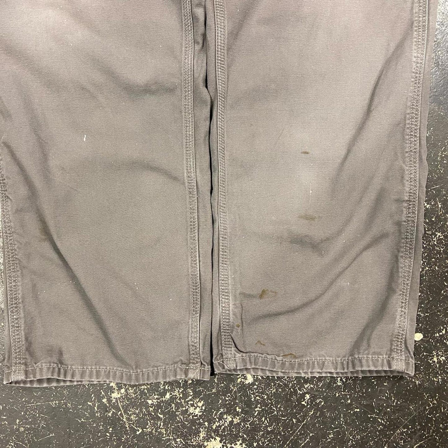Grey Carhartt Loose Fit Work Pants - 38