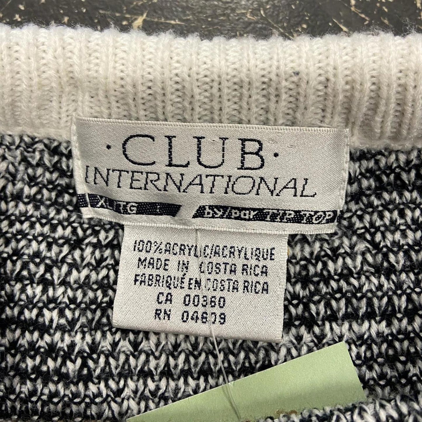 90s Club International Grandpa Knit - XL