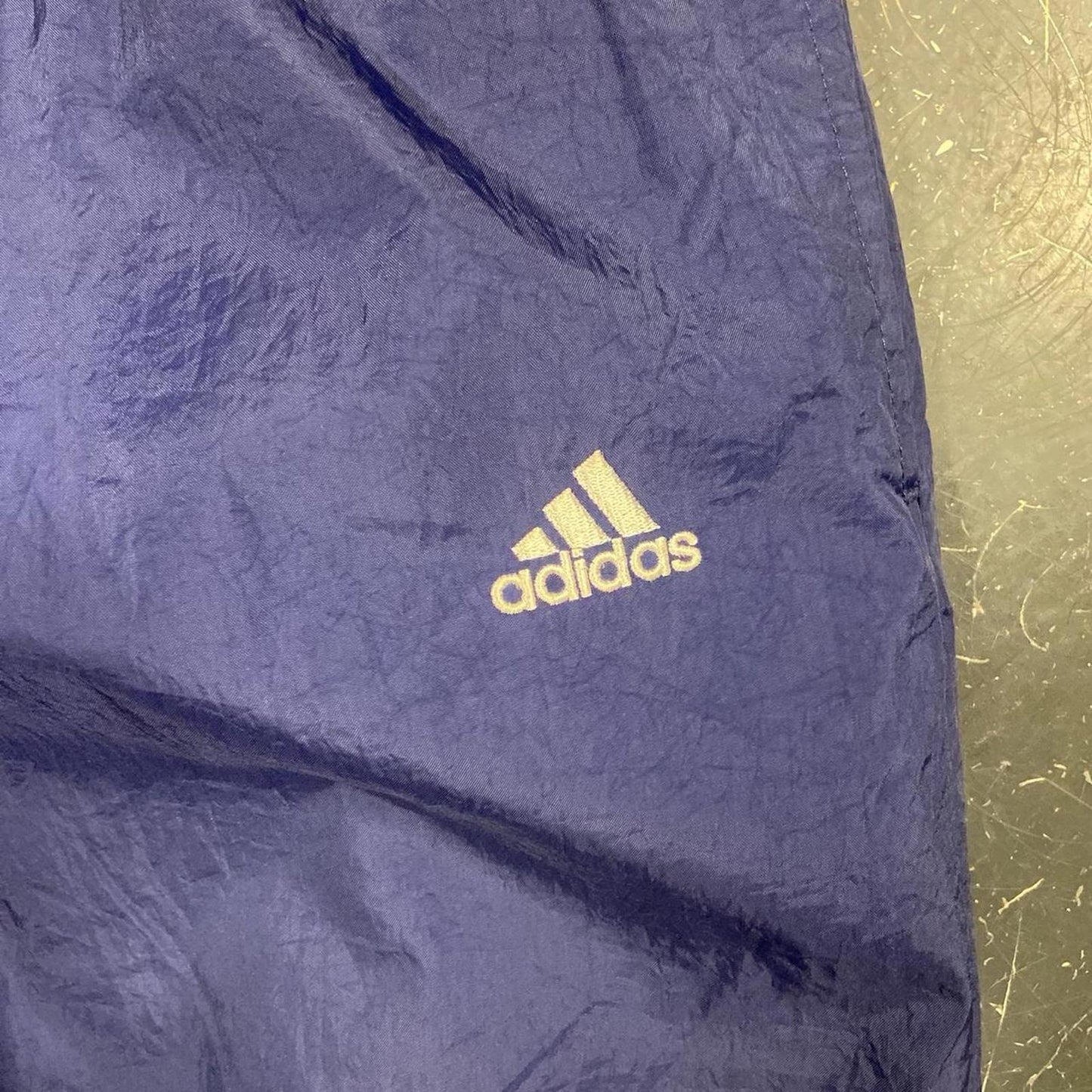 Vintage Navy Adidas Track Pants - M