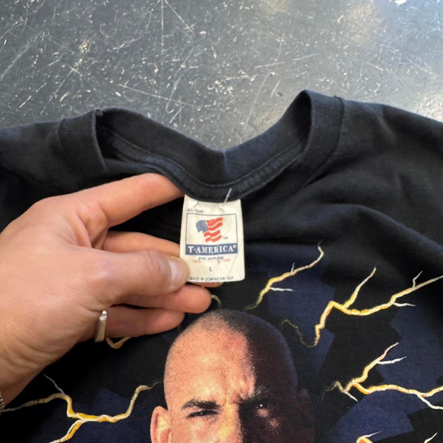 Vintage 1998 Goldberg WCW WWE Tee - L