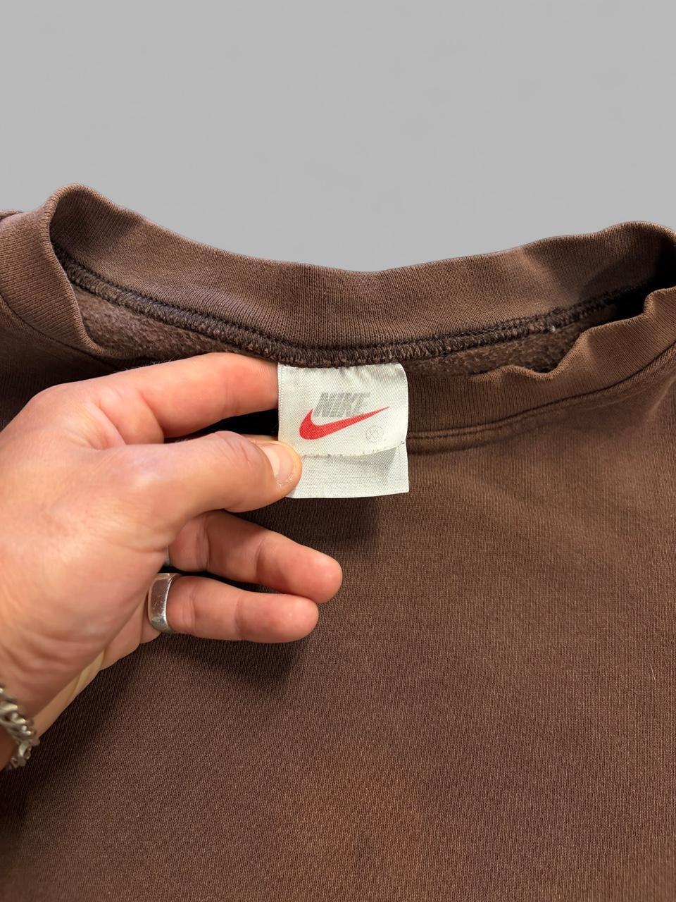 Vintage 90s Nike Faded Brown Crewneck - XL