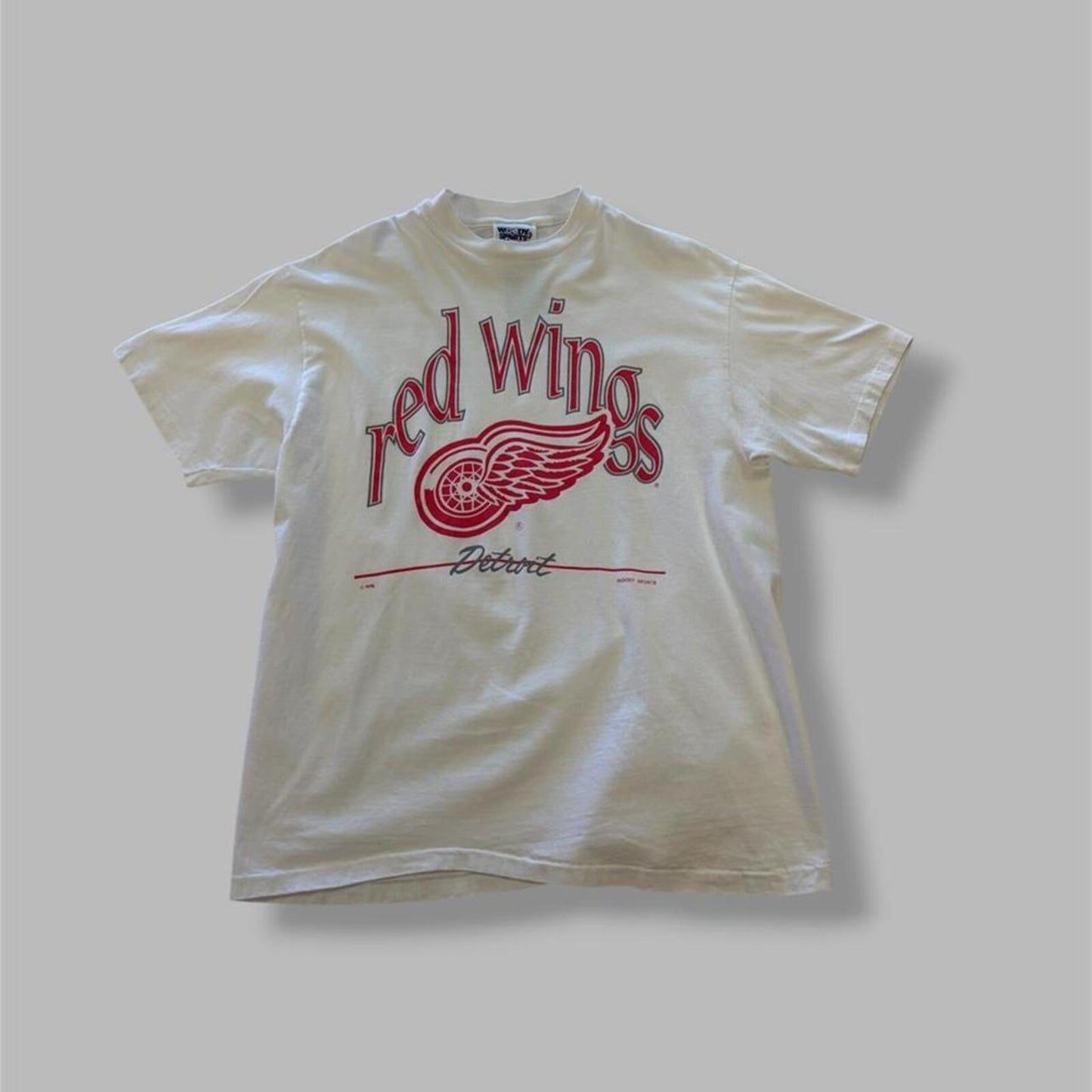 90s Detroit Red Wings Tee - L