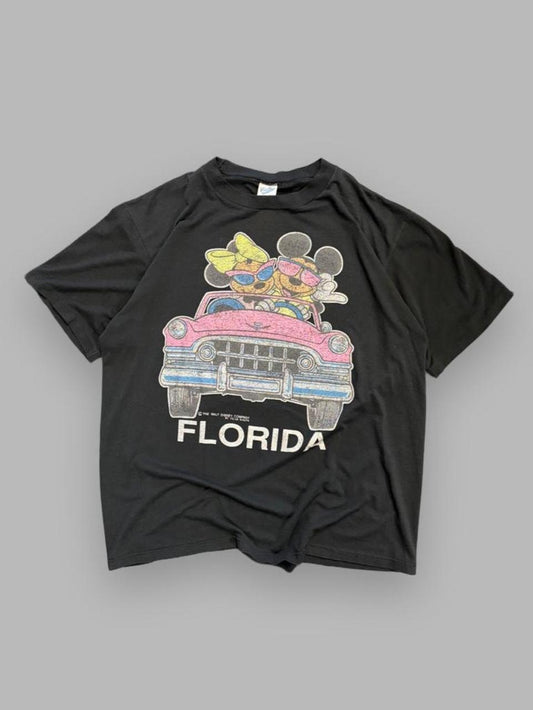Vintage 80s Florida Micky / Minnie Mouse Tee - XL