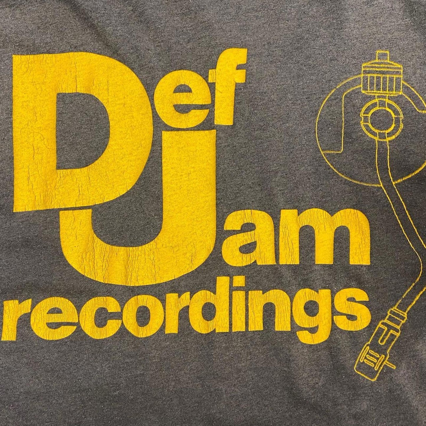 80s Faded Def Jam Records Tee - XL