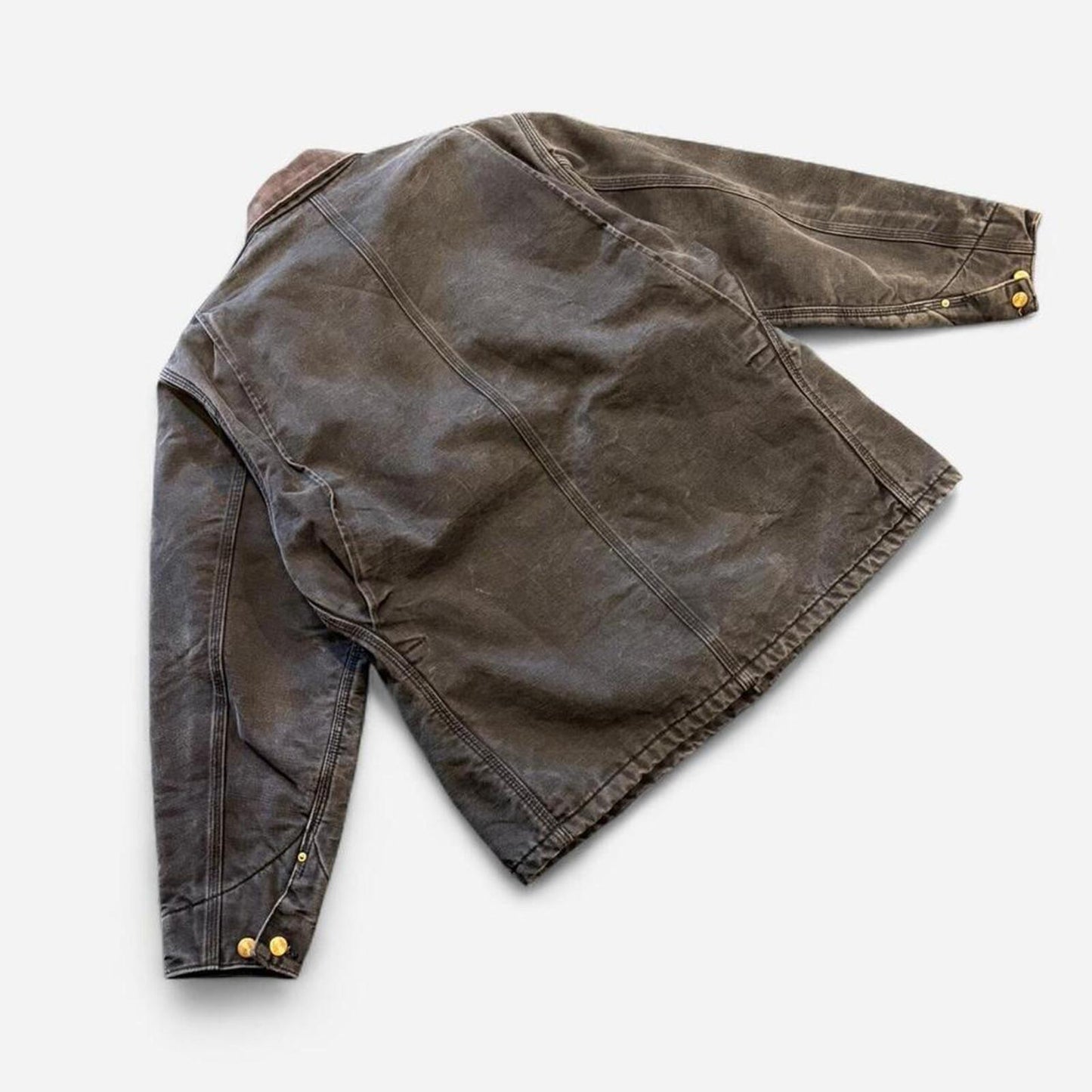 Vintage 2001 Carhartt Blanket Lined Chore Jacket - L