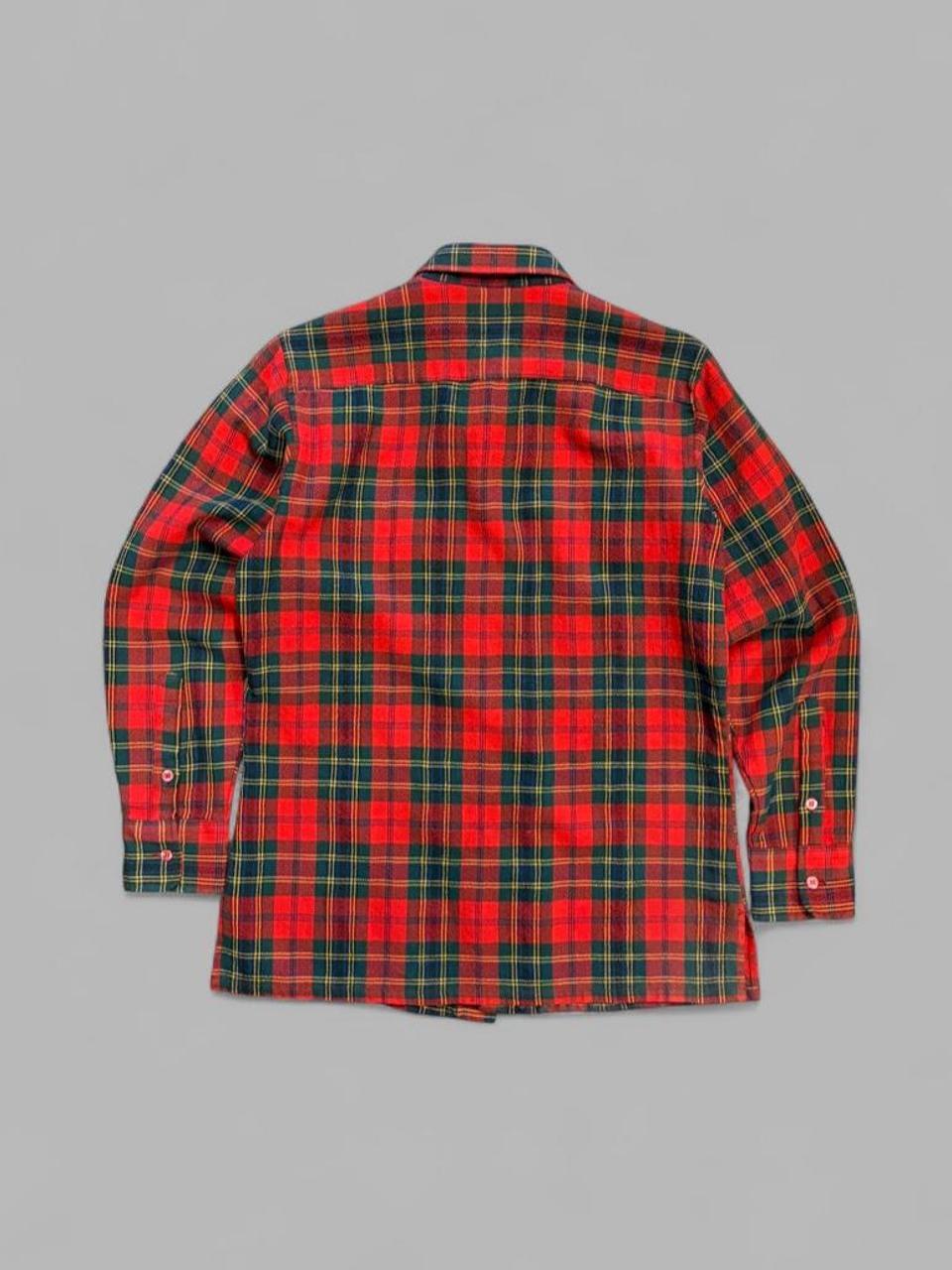 Vintage 80s Adamsrow Plaid Button Up - M