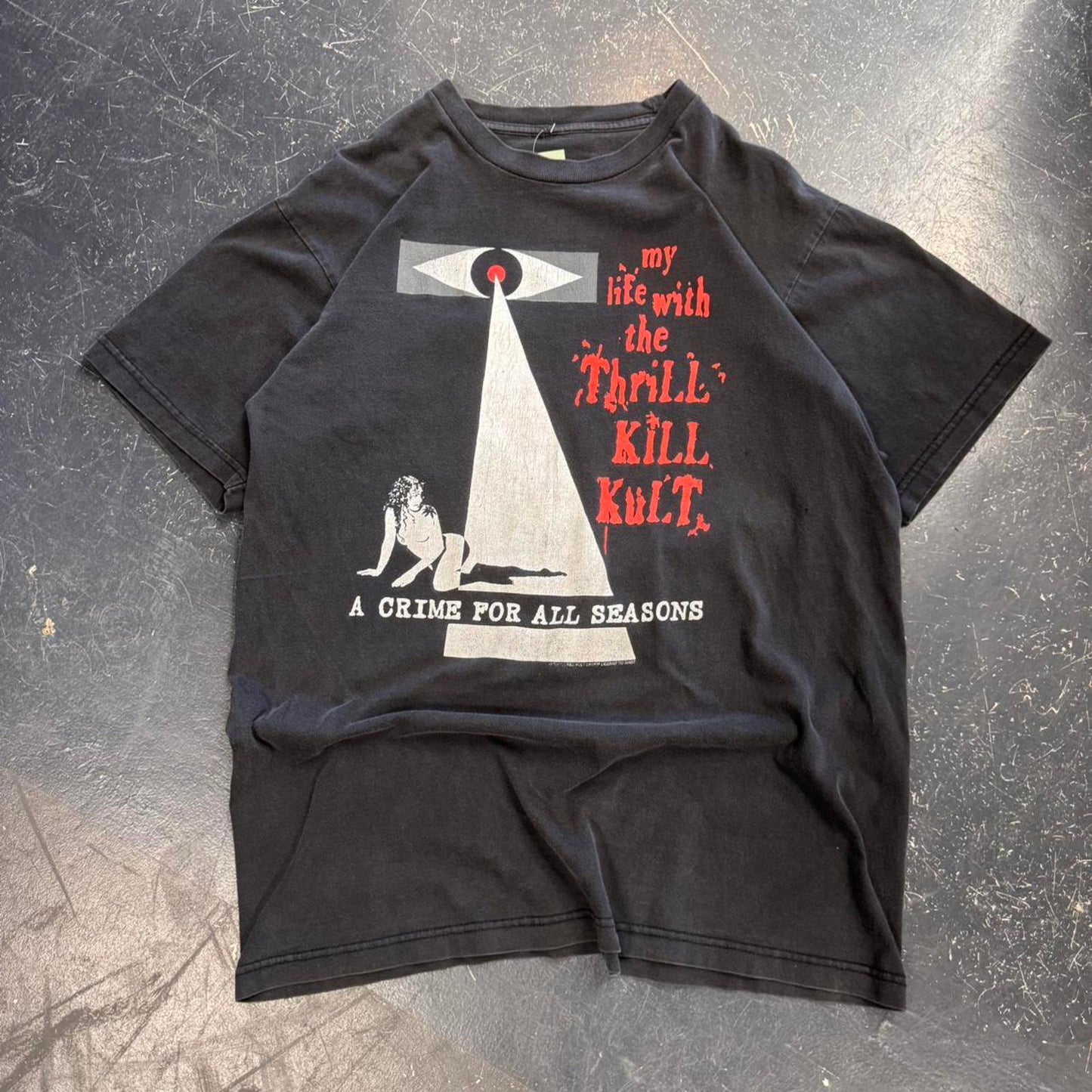 Vintage 90s Thrill Kill Cult Industrial Rock Tour Tee - XL