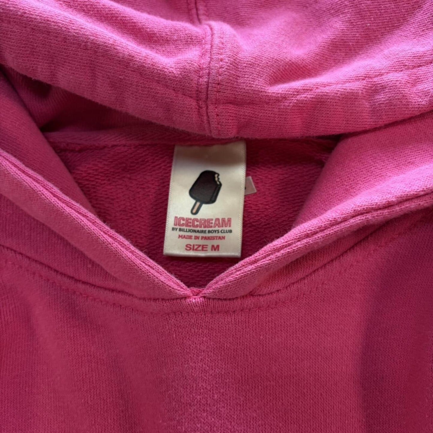 Ice Cream By Billionaire Boys Club Pink Hoodie - M