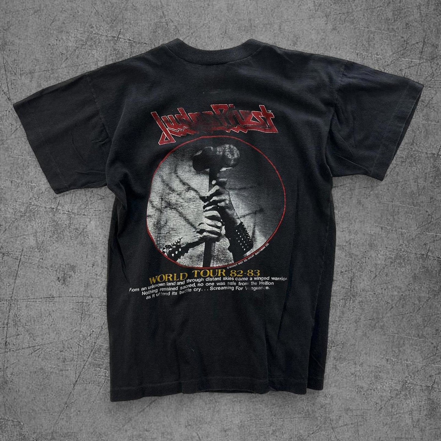 1982/83 Judas Priest Screaming for Vengeance Tour Tee - S