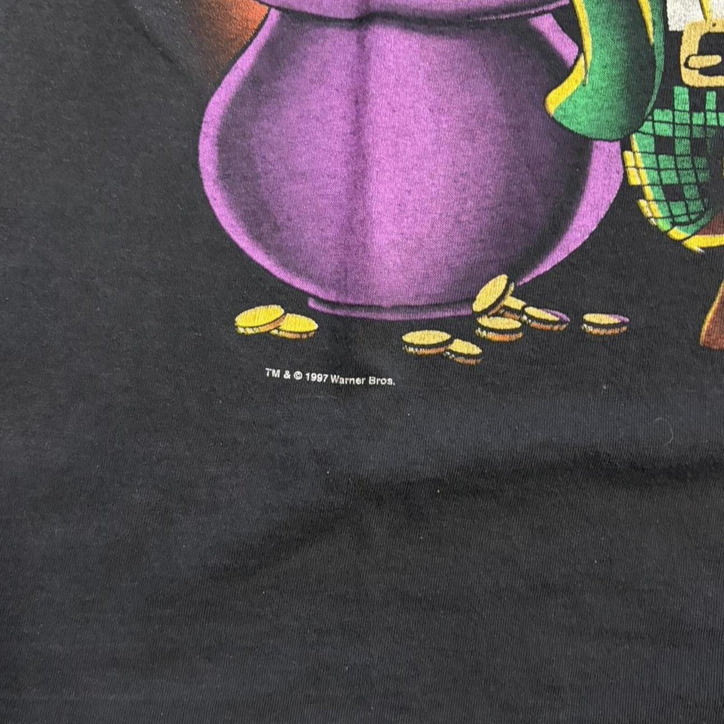Vintage 1997 Irish Tasmanian Devil Tee - L