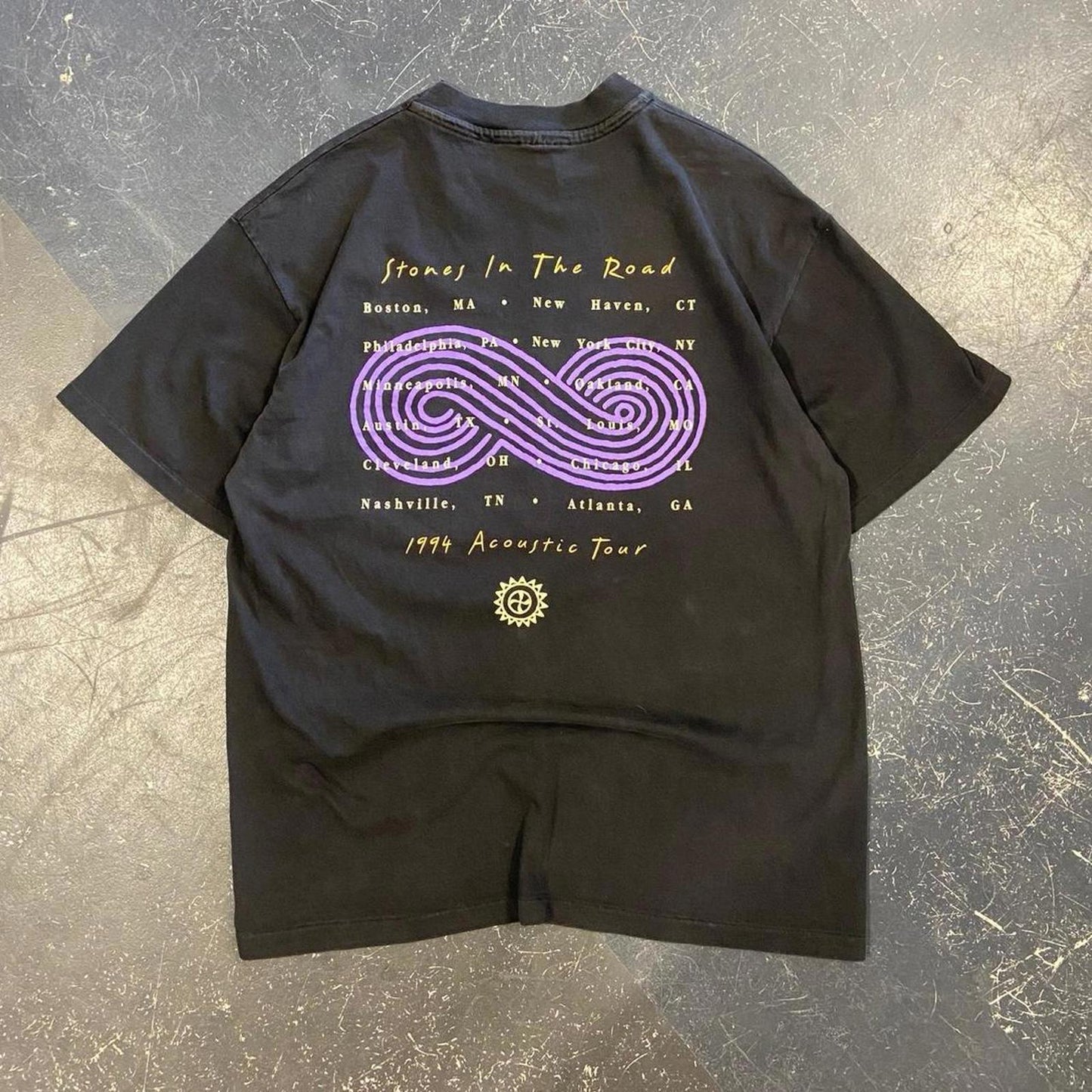 1994 Mary Chaplin Carpenter ‘Stones in the Road’ Tour Tee - L