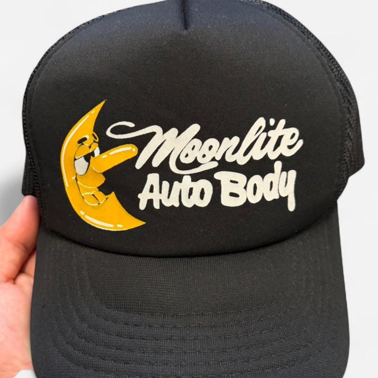 Vintage Moonlite Auto Body Shop Hat