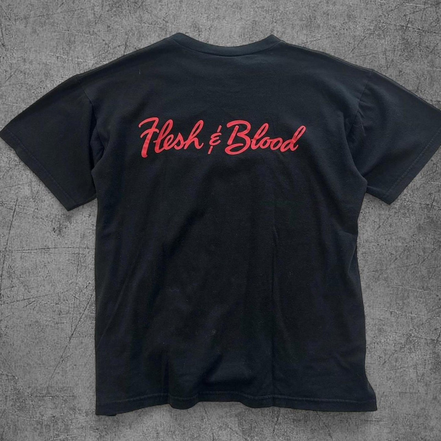 Vintage 90s Poison Flesh & Blood Tee - L