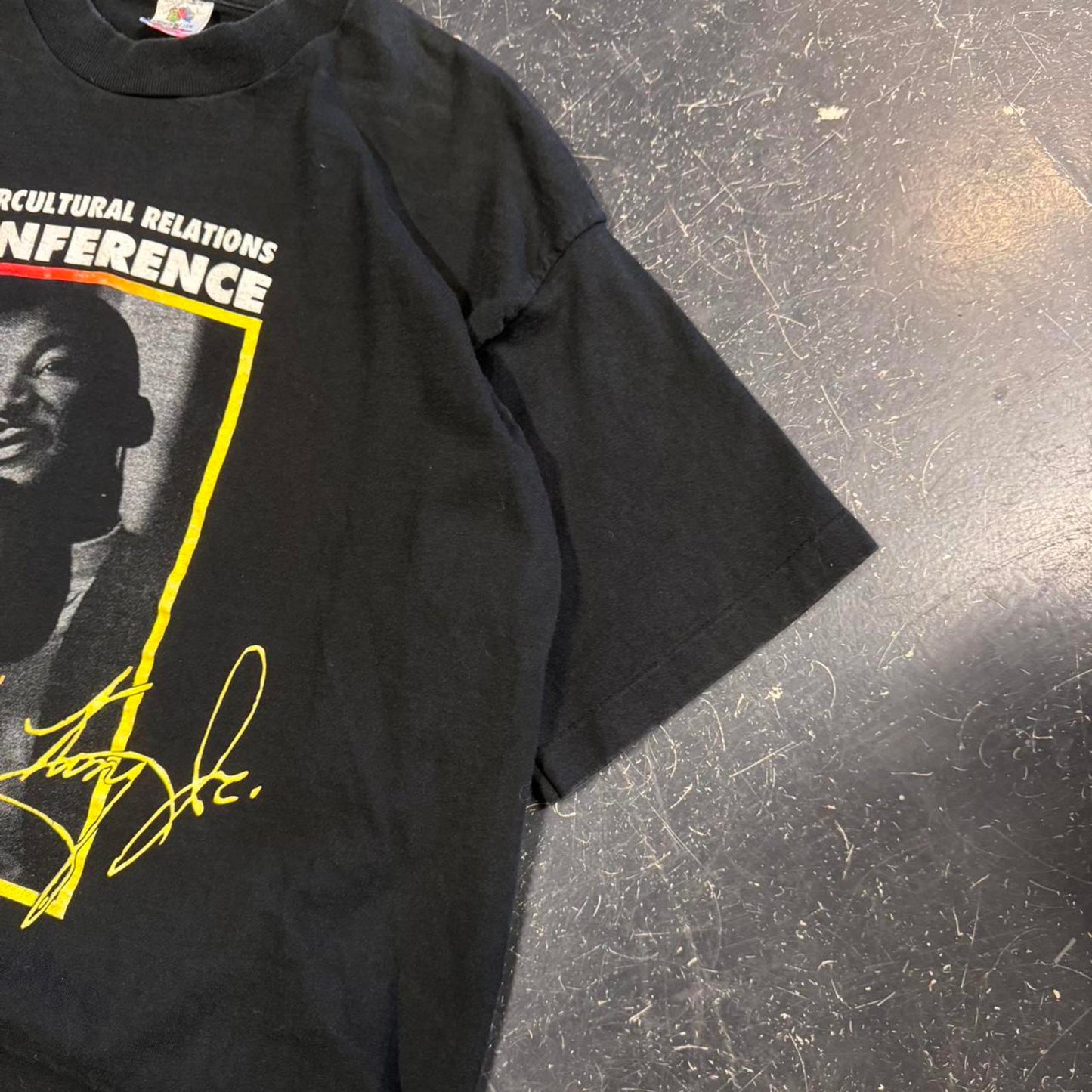 90s Martin Luther King Mansfield University Tee - XL