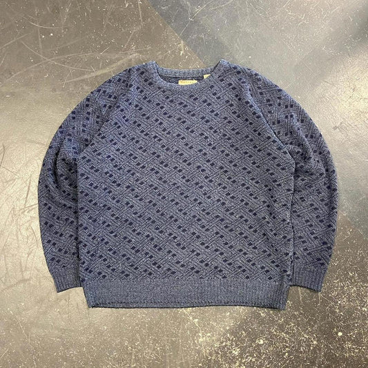 90s Nature Issue Grandpa Knit - L