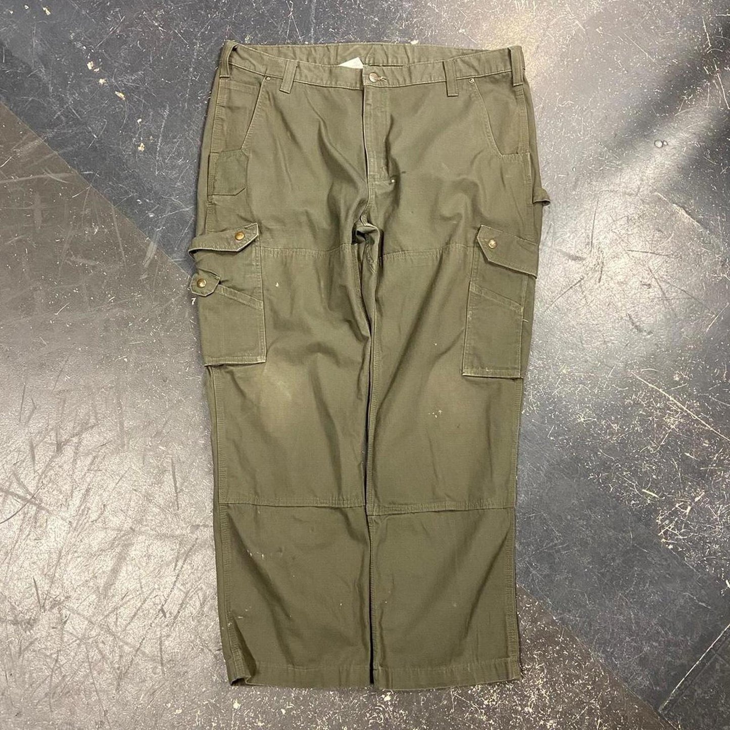 Olive Carhartt Work Pants - 42
