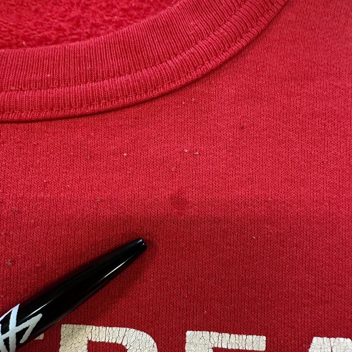 Vintage 90s Red Montreal Canadians Crewneck -L