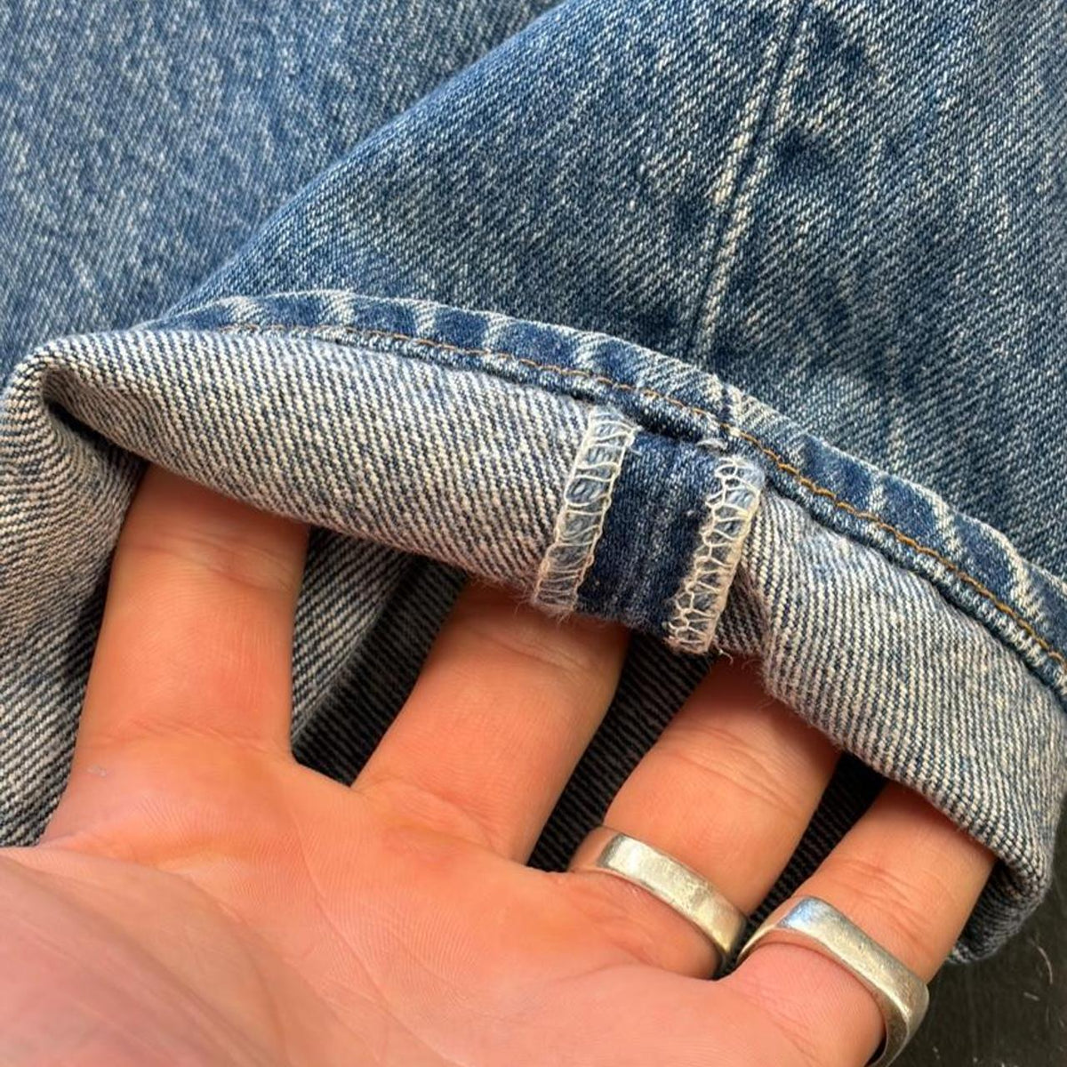 Vintage 1994 Levi 501xx Raw Denim Jeans - 30