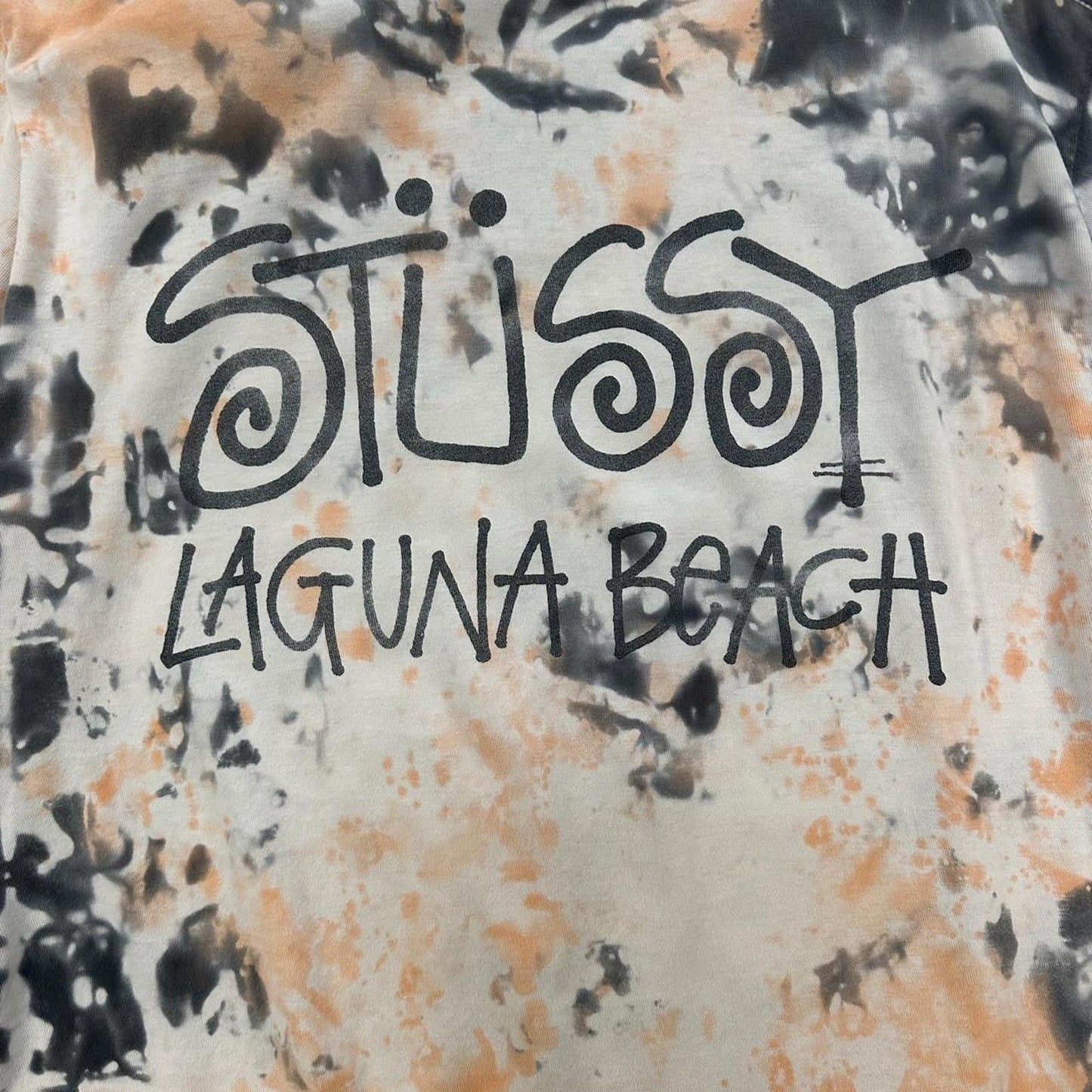 Stussy Laguana Beach Pop Up tee - L