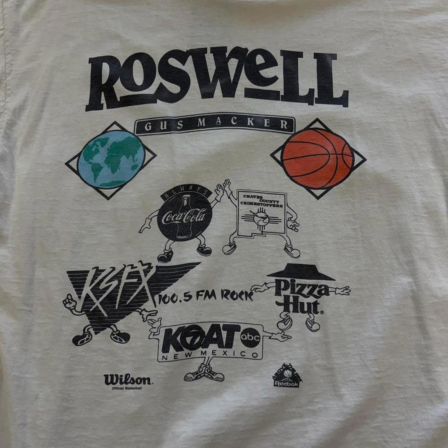 1995 Gus Macker Roswell Basketball Tee - XL