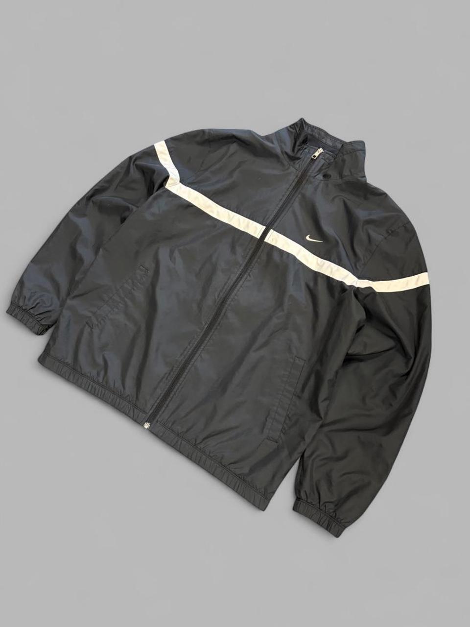 Black Nike Windbreaker - L