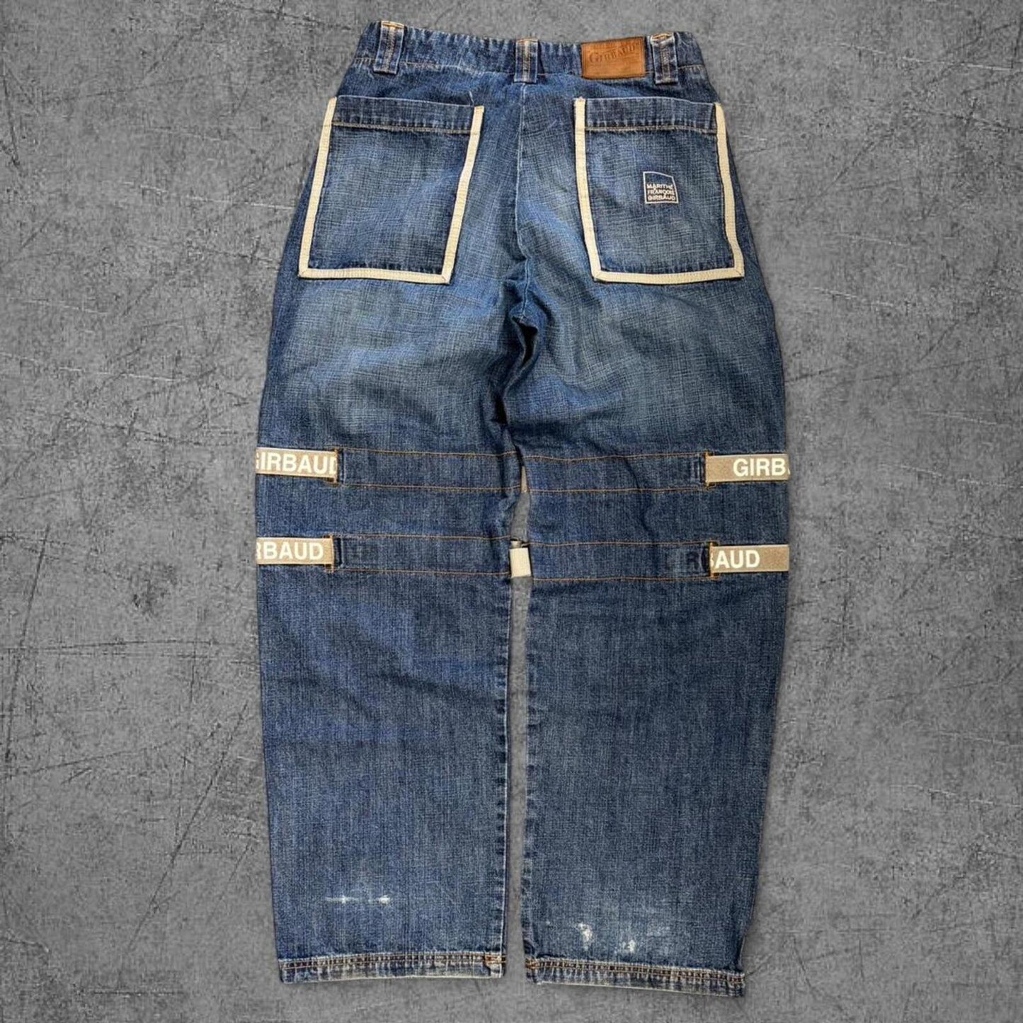 Y2K Marithé & Francois Girbaud Baggy Strap Jeans - 32