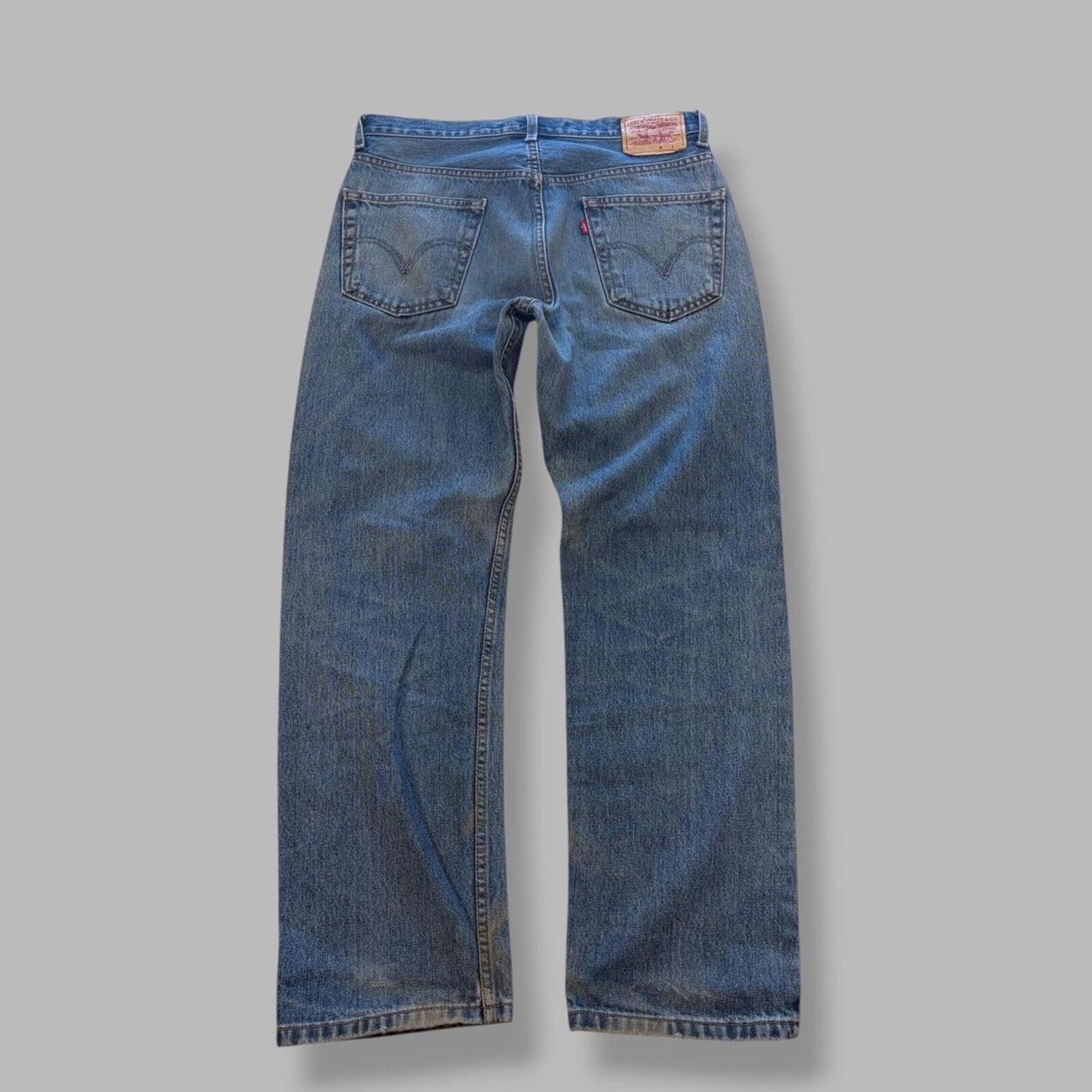 Vintage Levis 505 Faded Jeans - 34