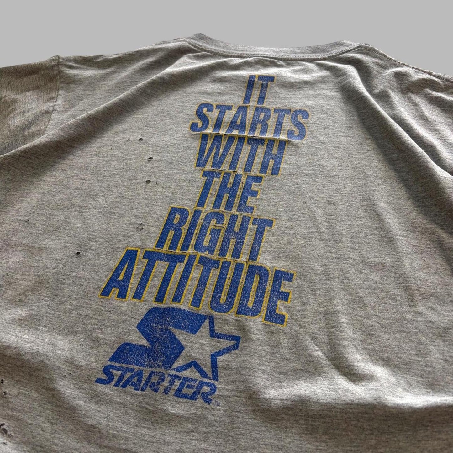 90s Distressed Starter East York PHYS.ED. Tee - XL