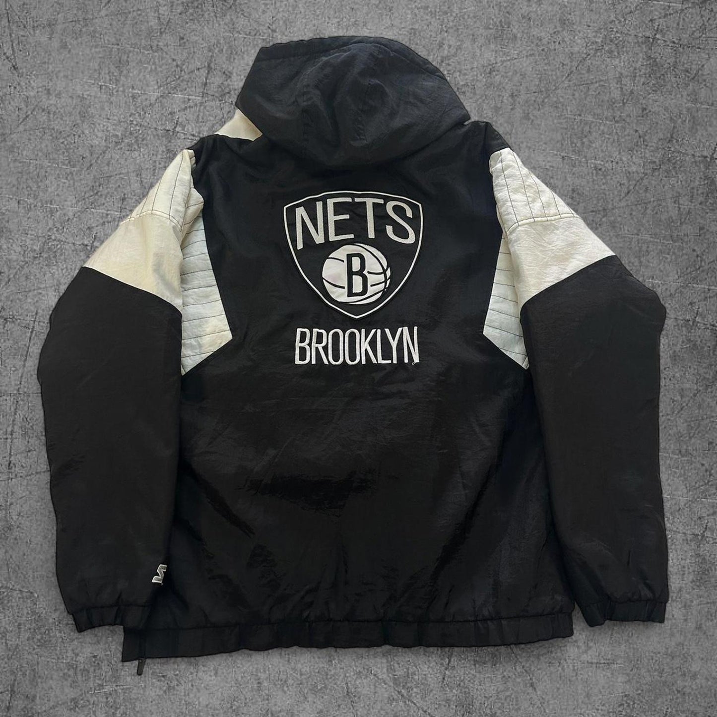Vintage Brooklyn Nets Starter Jacket - XL