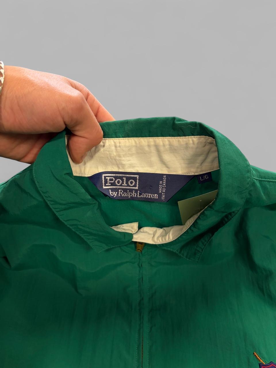 Vintage 90s Polo Ralph Lauren Golf Zip Up Jacket - L